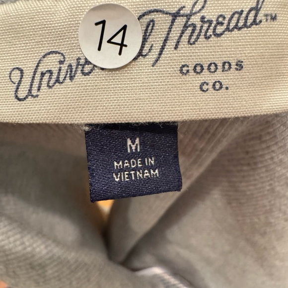 Universal Thread Gray Ribbed Crop Top - Picture 5 of 7